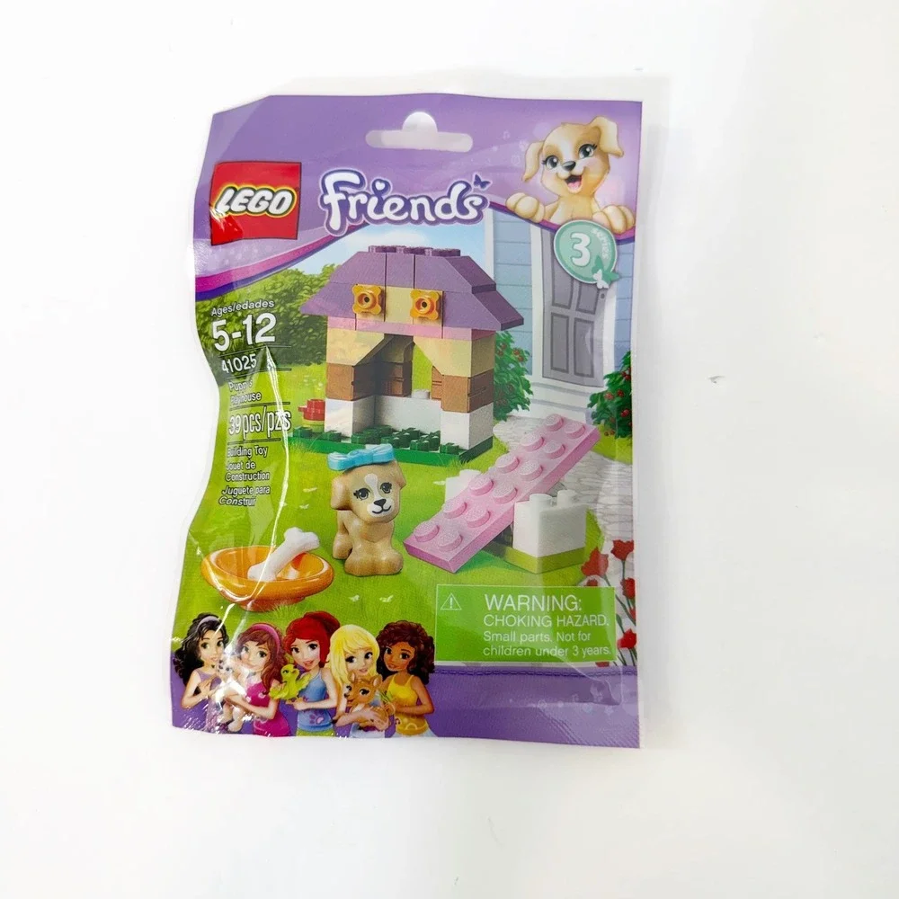 LEGO Friends Building Set Kids OS Multicolor Puppy's Playhouse 41025 Series 3